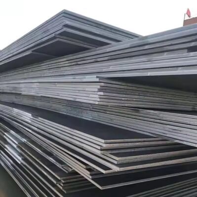 কেনা High-Strength Hot Rolled Carbon Steel Plate  Q235 SS400 Grade Galvanized Steel Sheet for Construction অনলাইনে উৎপাদন