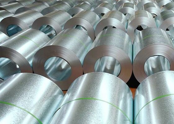 অ্যালুজিঙ্ক গ্যালভালুম স্টিল কয়েল প্রিপেইন্টেড শীট প্লেট স্ট্রিপস 0.5 মিমি G550