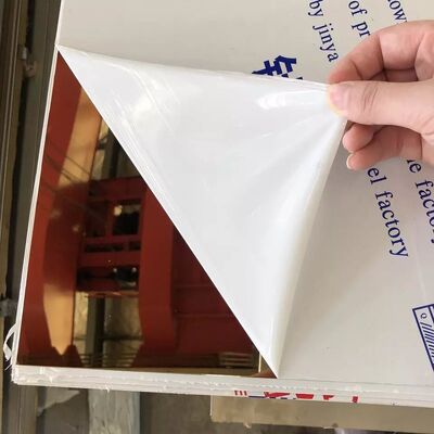 নমন 316 স্টেইনলেস স্টীল প্লেট 8K / এইচএল প্রক্রিয়াকরণ সহনশীলতা 600-2500mm