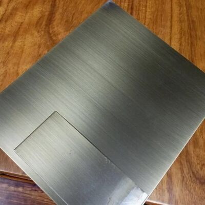 কাস্টমাইজড 8K 316 স্টেইনলেস স্টীল প্লেট GB/ASTM Punching Processing Service 600mm